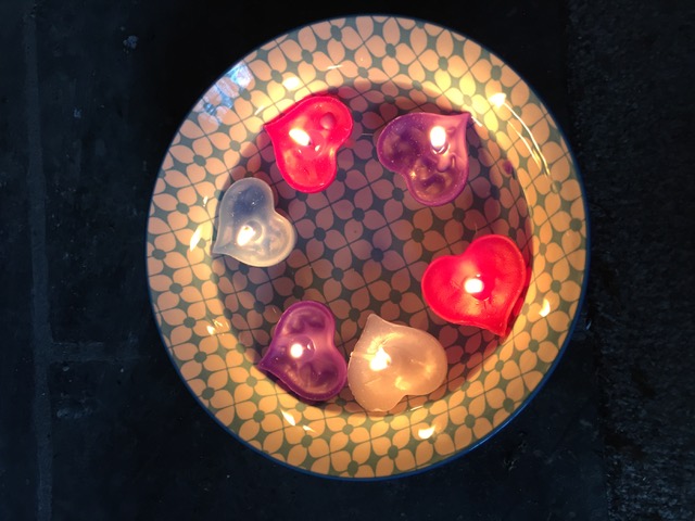 candles bringing light